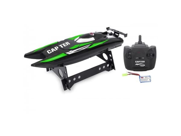 Jamara Speedboat LiPo 7.4V musta/vihreä 2.4GHz