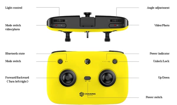 Chasing Controller med displayholder