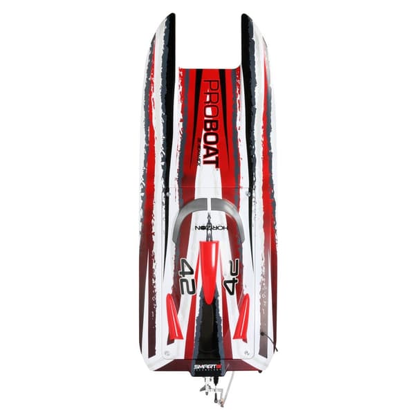Pro Boat Blackjack 42 Børsteløs RTR Hvid/Rød