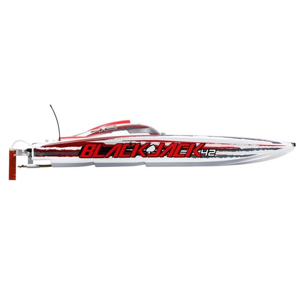 Pro Boat Blackjack 42 Børsteløs RTR Hvid/Rød