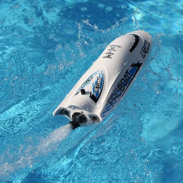 Pro Boat Jet Jam V2 12&quot; Pool Racer Vit RTR