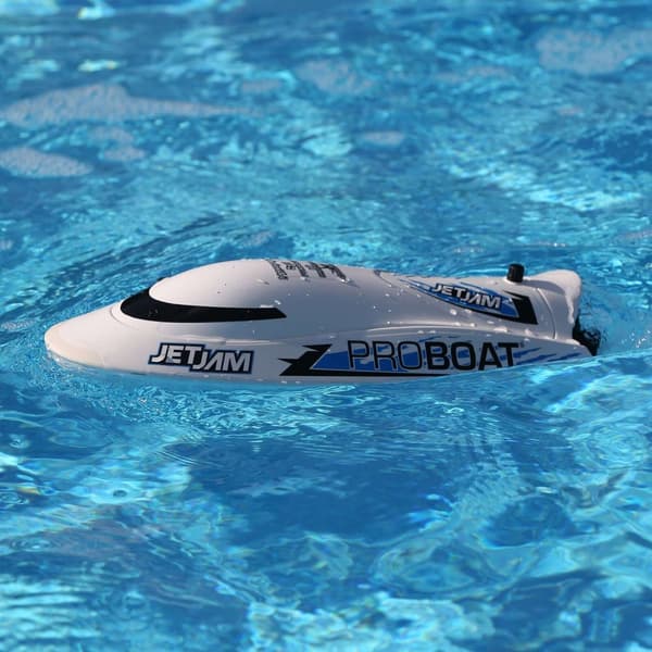 Pro Boat Jet Jam V2 12&quot; Pool Racer Vit RTR
