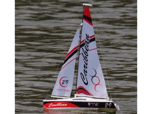 Karibisk yacht 2.4G RTR fjärrstyrd segelbåt