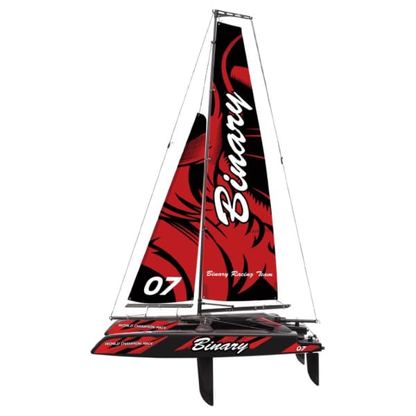 Binary V2 RTR Mini Catamaran 2.4G RTR  Radiostyrd segelbåt
