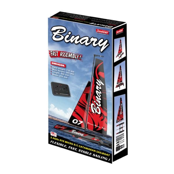Binary V2 RTR Mini Catamaran 2.4G RTR  Radiostyrd segelbåt