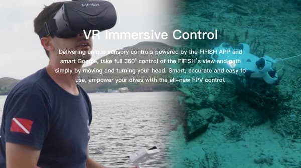 FIFISH V-EVO 100m - Undervandsdrone/ROV