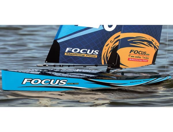 Joysway Focus V3 - 2.4GHz Segelbåt RTR - Blå