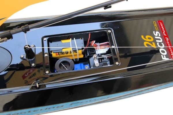 Joysway Focus V3 - 2.4GHz Seilbåt RTR - Rød