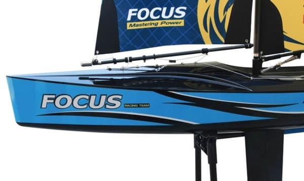 Joysway Focus V3 - 2.4GHz Seilbåt RTR - Rød