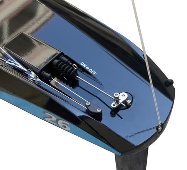 Joysway Focus V3 - 2.4GHz Seilbåt RTR - Rød
