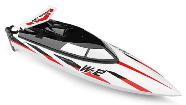 Fjernstyret båd med RC WLtoys WL912A fjernbetjening