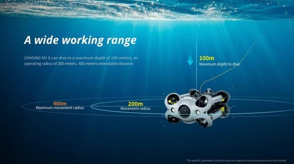 Chasing M2  S Advanced - Undervattensdrönare/ROV