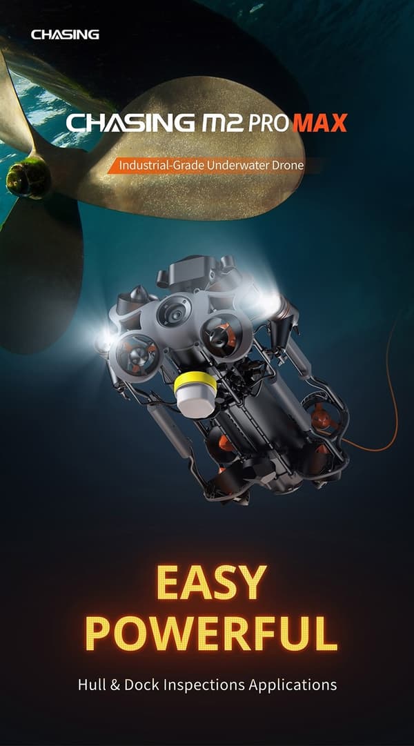 Chasing M2 Pro Max Advanced - Undervandsdrone/ROV