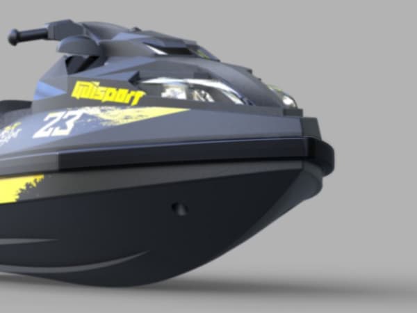 UDI Inkfish Waterjet - Børste RTR