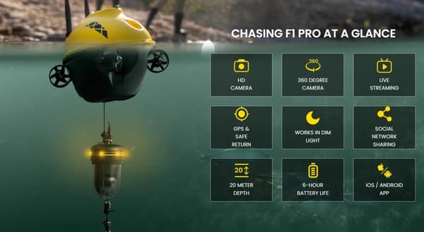 Chasing F1 Pro - Fish Finder m/GPS