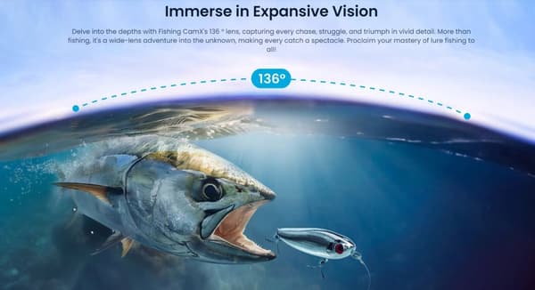 Chasing CanFish Fishing CamX - Lure Fishing Cam