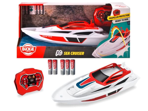 Dickie Toys Radiostyret båd Sea Cruiser