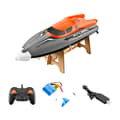 Miniatyrbillede 1 af 2: RC-båd, høj hastighed 30 km/t, vandtæt IPX7,Orange 2B