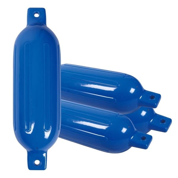 Bådfender, 27x8.5 tommer, Blå