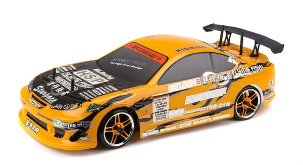 HSP Drift XSTR - 1:10 Brushless ::Komplet m/LiPo