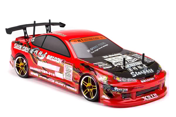 HSP Drift XSTR - 1:10 Brushless ::Komplet m/LiPo