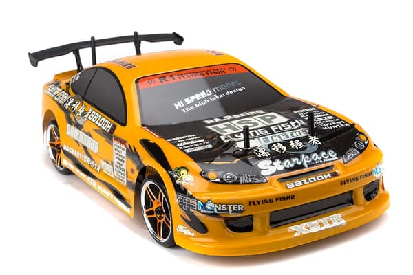HSP Drift XSTR - 1:10 Brushless ::Komplet m/LiPo