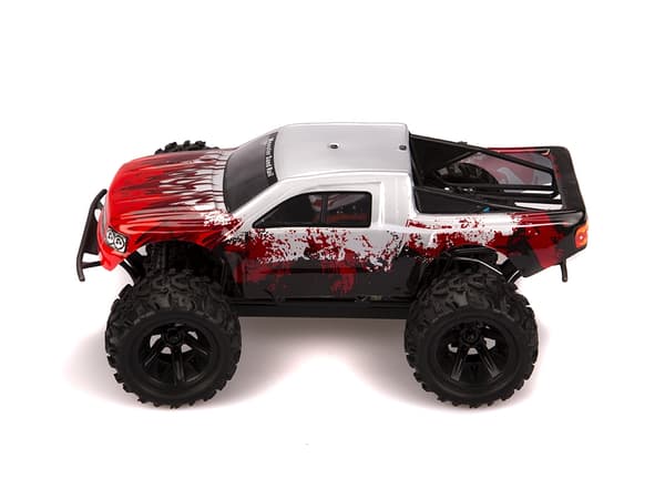 HSP Monster 1:18 Brushed Red - Komplett