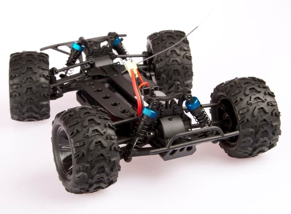 HSP Monster 1:18 Brushed Red - Komplett