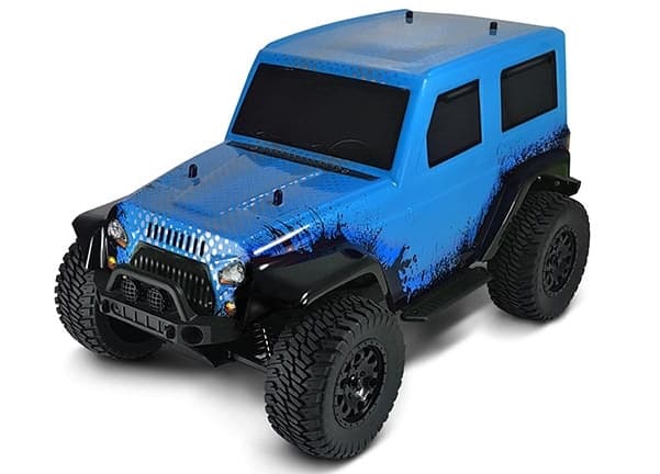 HSP Jeep 4WD 1:10 Blå - Komplett
