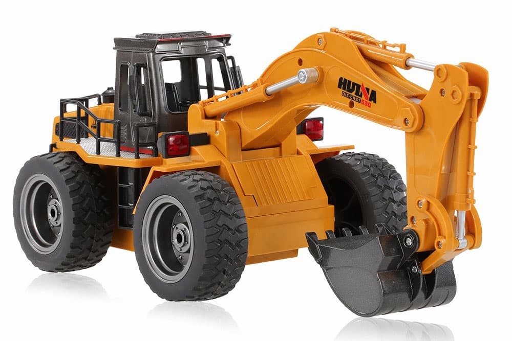 HuiNa Hjullaster m/Gravemaskin bom 2.4Ghz 1:18
