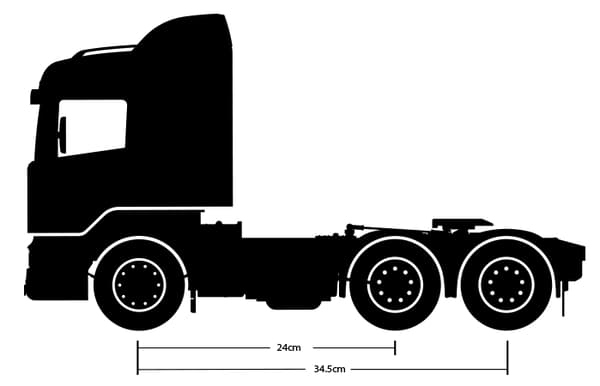 Tamiya Trekkvogn 1/14 Scania R620 Highline - Kit