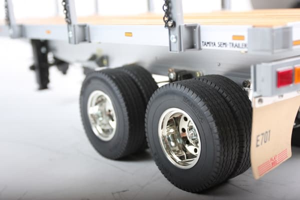 Tamiya Trailer 1/14 Flatbed Semi Trailer - Kit