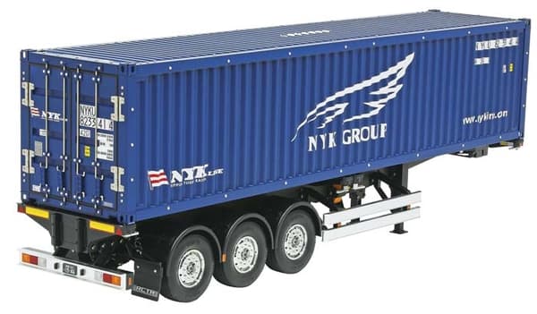 Tamiya Henger 1/14 Container Trailer NYK - Kit