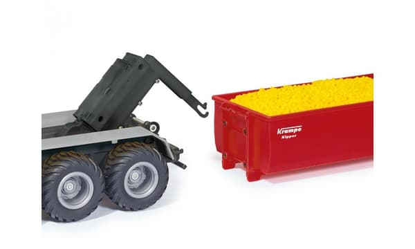 SIKU Traktor Trailer - 3-akslet kroklifte