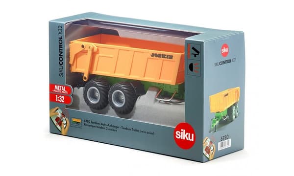 SIKU Traktor Trailer - Tandem med spids