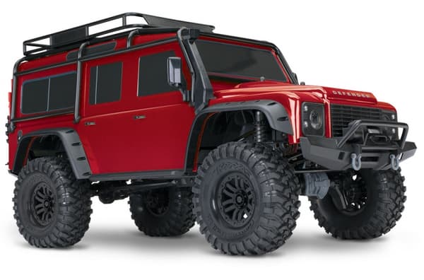 Traxxas TRX-4 Land Rover Defender Rød 1/10 RTR