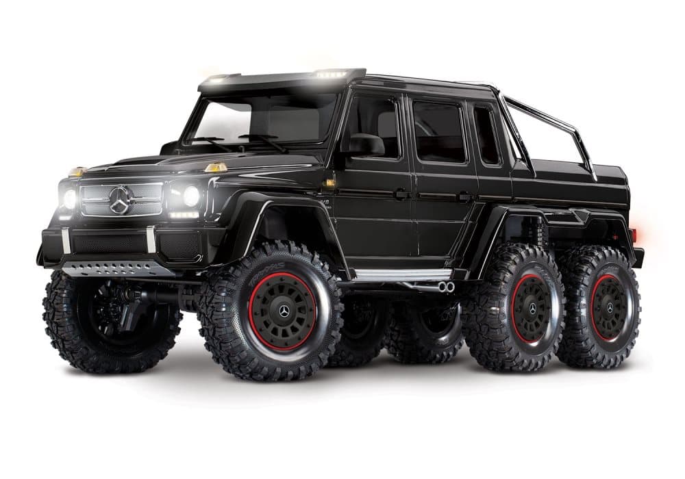 Traxxas TRX-6 Mercedes G63 AMG 6x6 RTR Black