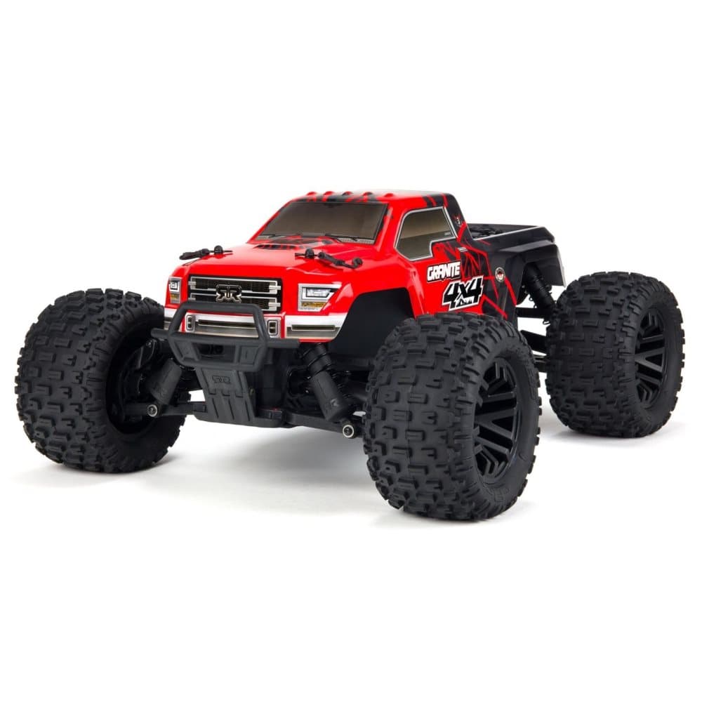 ARRMA Granite Mega 4WD Red/Black - Komplet