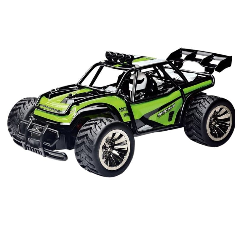 desert buggy radiostyrt bil gronn cdon