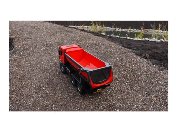 AMEWI - Mercedes-Benz Arocs 6X4 Electric Model Truck 2.4GHz RTR - RC - rød
