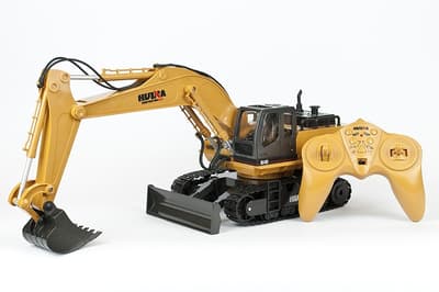HuiNa Gravemaskin m/metallskuffe 2.4Ghz 1:16