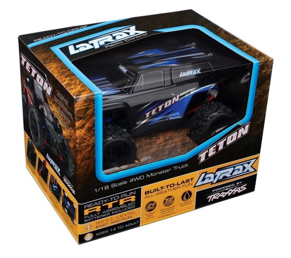 Traxxas LaTrax Teton 1/18 iD Black :: Komplett