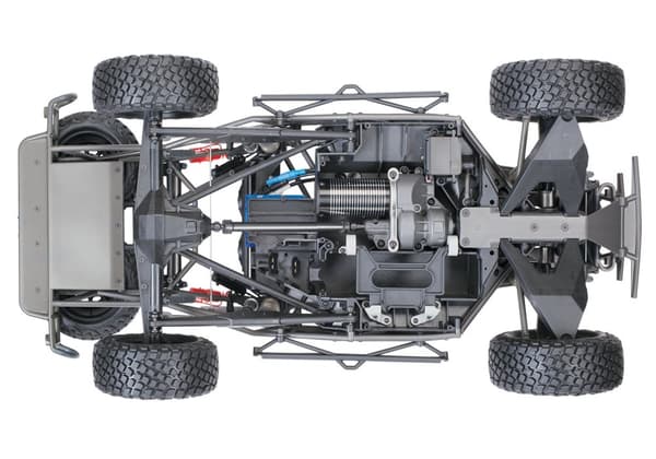 Traxxas Unlimited Desert Racer 4WD Blue LED -RTR