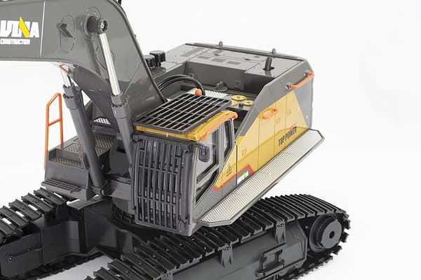 HuiNa Gravemaskin Grå m/Metallskuffe 2.4Ghz 1:14