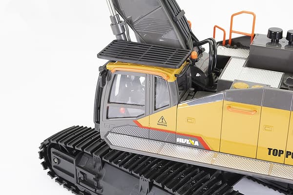 HuiNa Gravemaskin Grå m/Metallskuffe 2.4Ghz 1:14