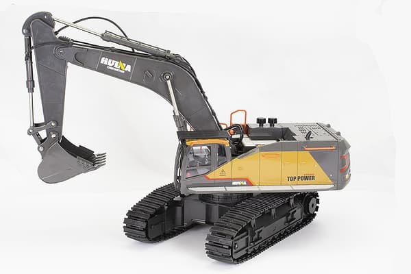 HuiNa Gravemaskin Grå m/Metallskuffe 2.4Ghz 1:14