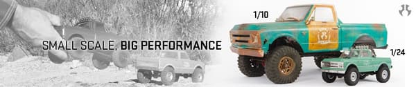 Axial SCX24 Chevrolet C10 Rock Crawler 4WD Sølv