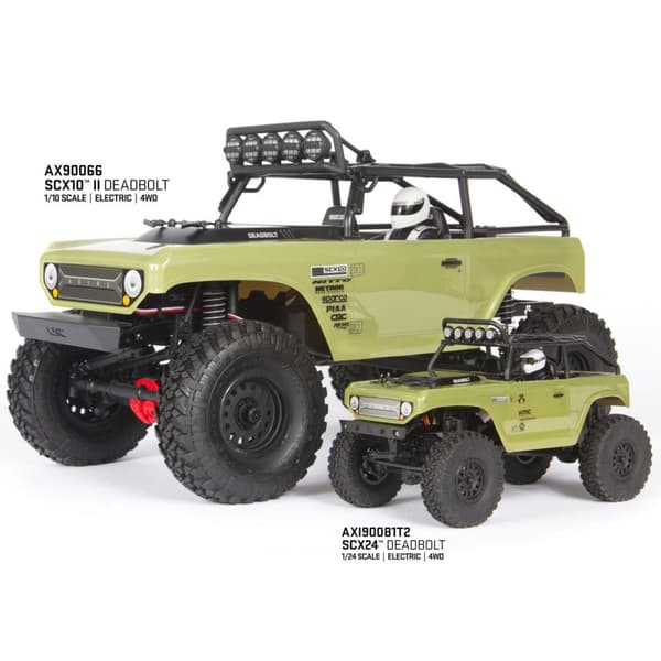 Axial SCX24 Deadbolt Rock Crawler 4WD Rød