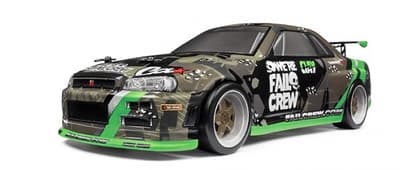 HPI Micro RS4 Fail Crew Nissan Skyline - Komplett