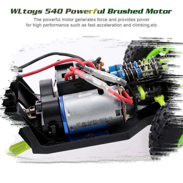 WLToys Across RockRacer 12427 1/12 4WD - Komplet